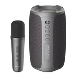 Altoparlante wireless per karaoke con luce ritmica RGB Zealot S61M, Single Mic, Dual Mic