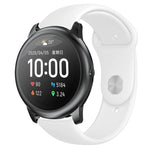 Cinturino da polso di ricambio con fibbia inversa in silicone, For Xiaomi Haylou Solar