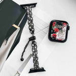 Cinturino per orologio con cinturino in metallo con strass pavone, For Apple Watch Series 4 44mm, For Apple Watch Series 4 40mm, For Apple Watch Series 3 38mm, For Apple Watch Series 3 42mm, For Apple Watch Series 2 42mm, For Apple Watch Series 2 38mm