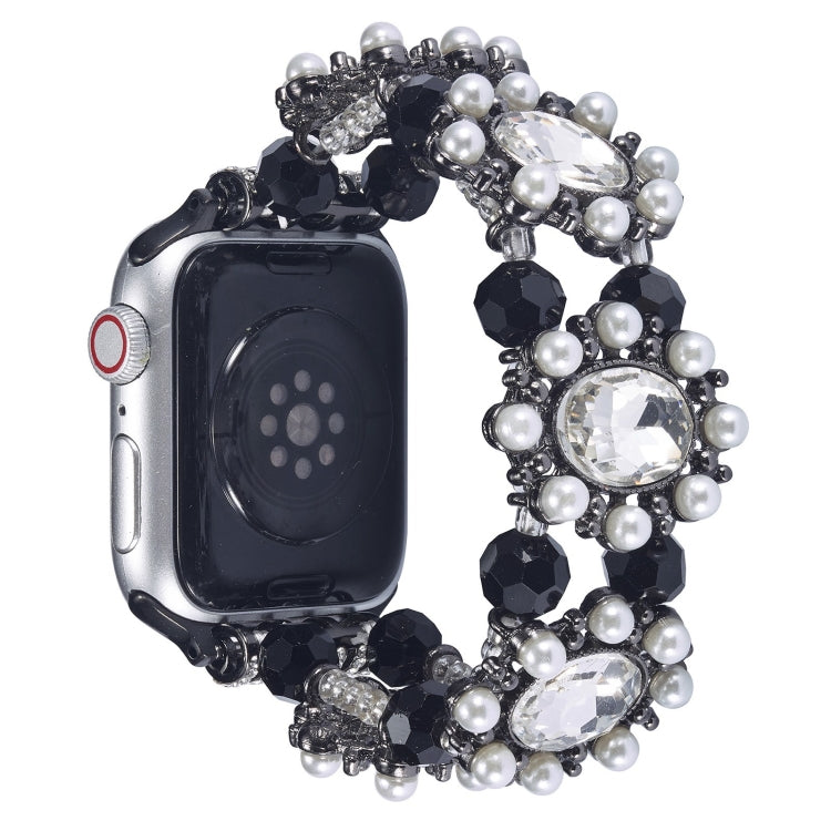 Cinturino per orologio con bracciale in pietre preziose e perline, For Apple Watch SE 2023 44mm, For Apple Watch SE 2023 40mm, For Apple Watch Ultra 2 49mm, For Apple Watch Series 9 45mm, For Apple Watch Series 9 41mm, For Apple Watch Ultra 49mm