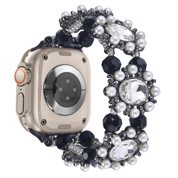 Cinturino per orologio con bracciale in pietre preziose e perline, For Apple Watch SE 2023 44mm, For Apple Watch SE 2023 40mm, For Apple Watch Ultra 2 49mm, For Apple Watch Series 9 45mm, For Apple Watch Series 9 41mm, For Apple Watch Ultra 49mm