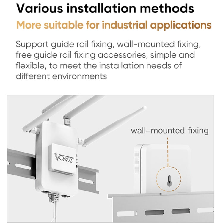 VONETS VAR1800-H Router WiFi wireless 1800Mbps Edizione standard, VAR1800-H Standard Edition