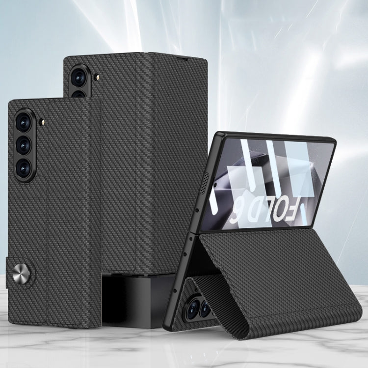 Custodia per telefono in pelle flip integrata GKK, For Galaxy Z Fold8 Ultra 5G, For Samsung Galaxy Z Fold7 5G, For Samsung Galaxy Z Fold6