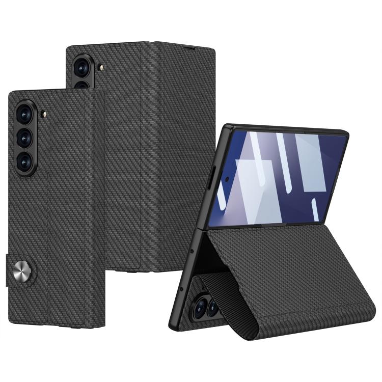 Custodia per telefono in pelle flip integrata GKK, For Galaxy Z Fold8 Ultra 5G, For Samsung Galaxy Z Fold7 5G, For Samsung Galaxy Z Fold6