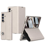 Custodia per telefono in pelle flip integrata GKK, For Galaxy Z Fold8 Ultra 5G, For Samsung Galaxy Z Fold7 5G, For Samsung Galaxy Z Fold6