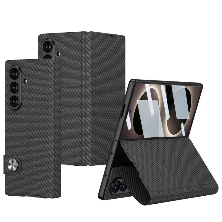 Custodia per telefono in pelle flip integrata GKK, For Galaxy Z Fold8 Ultra 5G, For Samsung Galaxy Z Fold7 5G, For Samsung Galaxy Z Fold6