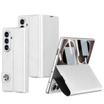 Custodia per telefono in pelle flip integrata GKK, For Galaxy Z Fold8 Ultra 5G, For Samsung Galaxy Z Fold7 5G, For Samsung Galaxy Z Fold6