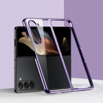 Custodia antiurto PC galvanica 6D per Samsung Galaxy Z Fold6