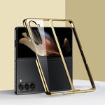 Custodia antiurto PC galvanica 6D per Samsung Galaxy Z Fold6