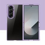 Custodia per telefono antiurto per PC galvanica 6D, For Galaxy Z Fold8 Ultra 5G, For Galaxy Z Flip8 5G, For Samsung Galaxy Z Flip7, For Samsung Galaxy Z Flip6