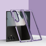 Custodia per telefono antiurto per PC galvanica in tre parti 6D, For Galaxy Z Fold8 Ultra 5G, For Galaxy Z Flip8 5G, For Samsung Galaxy Z Flip7 FE / Flip6, For Samsung Galaxy Z Fold7 5G