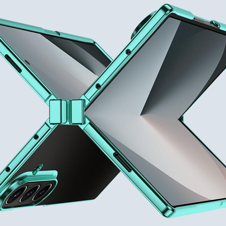 Custodia antiurto PC galvanica 6D per Samsung Galaxy Z Flip7 5G