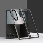Custodia per telefono antiurto per PC galvanica in tre parti 6D, For Galaxy Z Fold8 Ultra 5G, For Galaxy Z Flip8 5G, For Samsung Galaxy Z Flip7 FE / Flip6, For Samsung Galaxy Z Fold7 5G