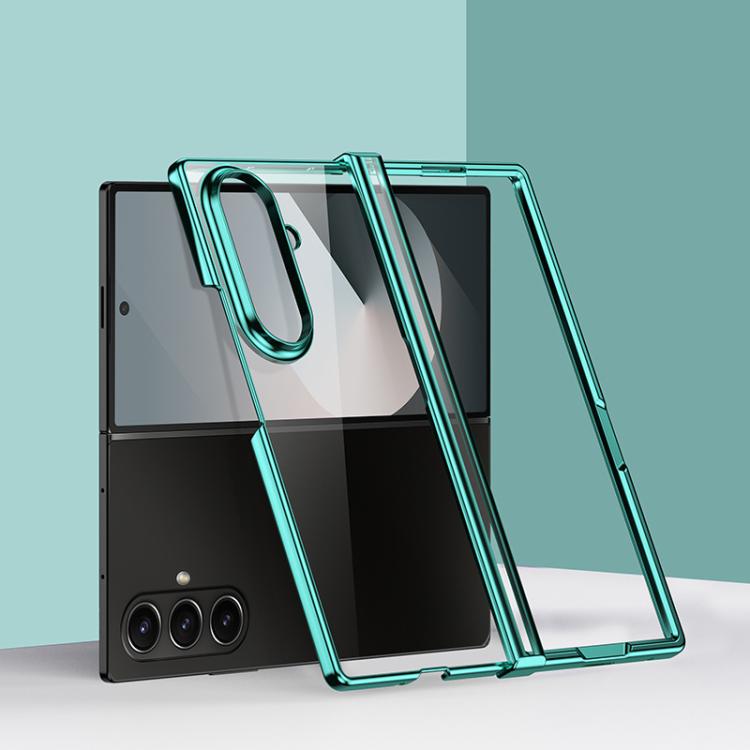 Custodia per telefono antiurto per PC galvanica in tre parti 6D, For Galaxy Z Fold8 Ultra 5G, For Galaxy Z Flip8 5G, For Samsung Galaxy Z Flip7 FE / Flip6, For Samsung Galaxy Z Fold7 5G