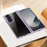Custodia per telefono antiurto per PC galvanica in tre parti 6D, For Galaxy Z Fold8 Ultra 5G, For Galaxy Z Flip8 5G, For Samsung Galaxy Z Flip7 FE / Flip6, For Samsung Galaxy Z Fold7 5G