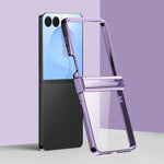 Custodia per telefono antiurto per PC galvanica in tre parti 6D, For Galaxy Z Fold8 Ultra 5G, For Galaxy Z Flip8 5G, For Samsung Galaxy Z Flip7 FE / Flip6, For Samsung Galaxy Z Fold7 5G