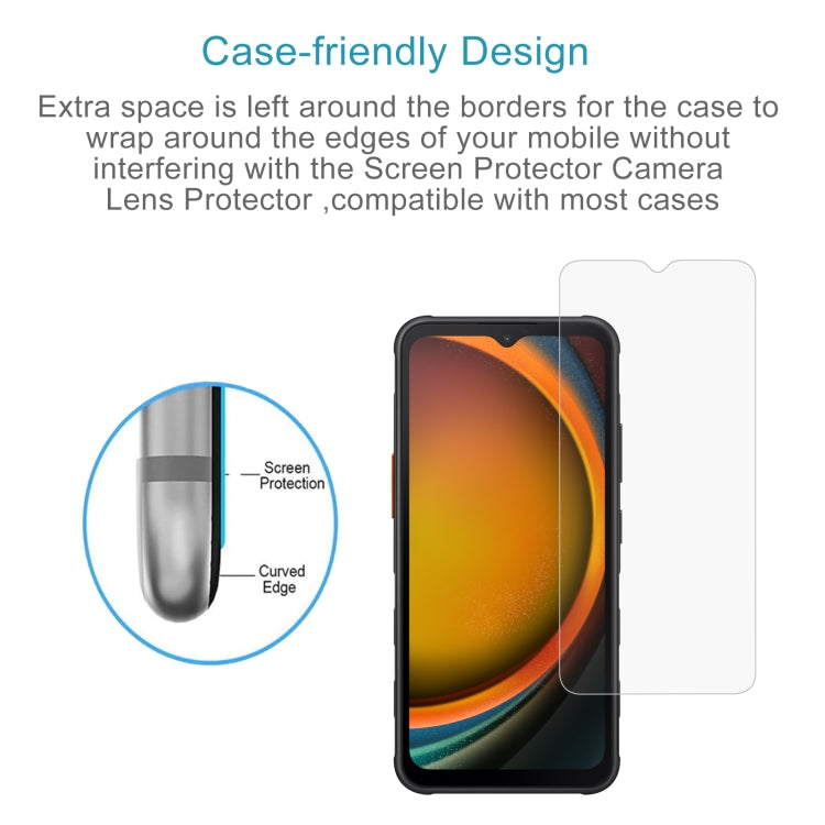 Pellicola in vetro temperato da 0,26 mm 9H 2,5D, For Samsung Galaxy Xcover 7 Pro