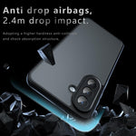 Custodia ibrida TPU Armor con ritagli precisi per Samsung Galaxy A57 5G