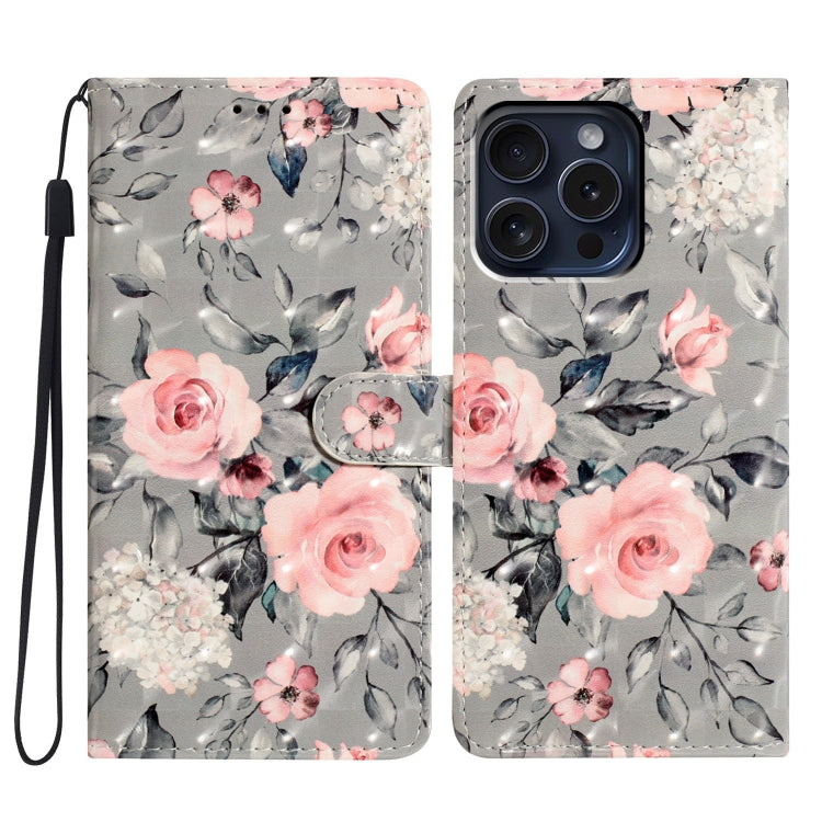 Custodia per telefono in pelle con motivo 3D, For iPhone 16 Pro Max, For iPhone 16 Pro