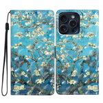 Custodia per telefono in pelle con motivo 3D, For iPhone 16 Pro Max, For iPhone 16 Pro