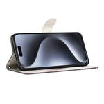 Custodia per telefono in pelle con motivo 3D, For iPhone 16 Pro Max, For iPhone 16 Pro