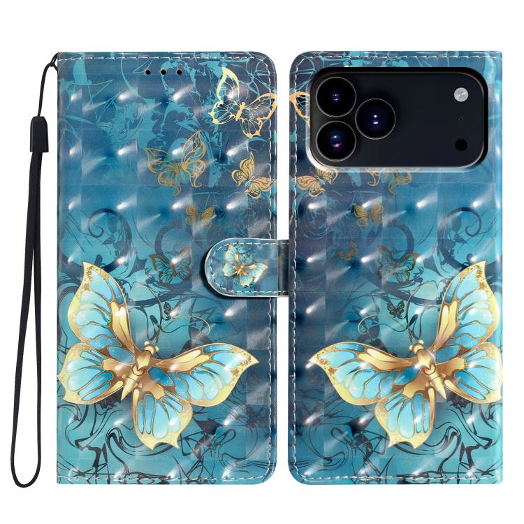 Custodia per telefono in pelle con motivo 3D, For iPhone 18 Pro, For iPhone 18 Pro Max