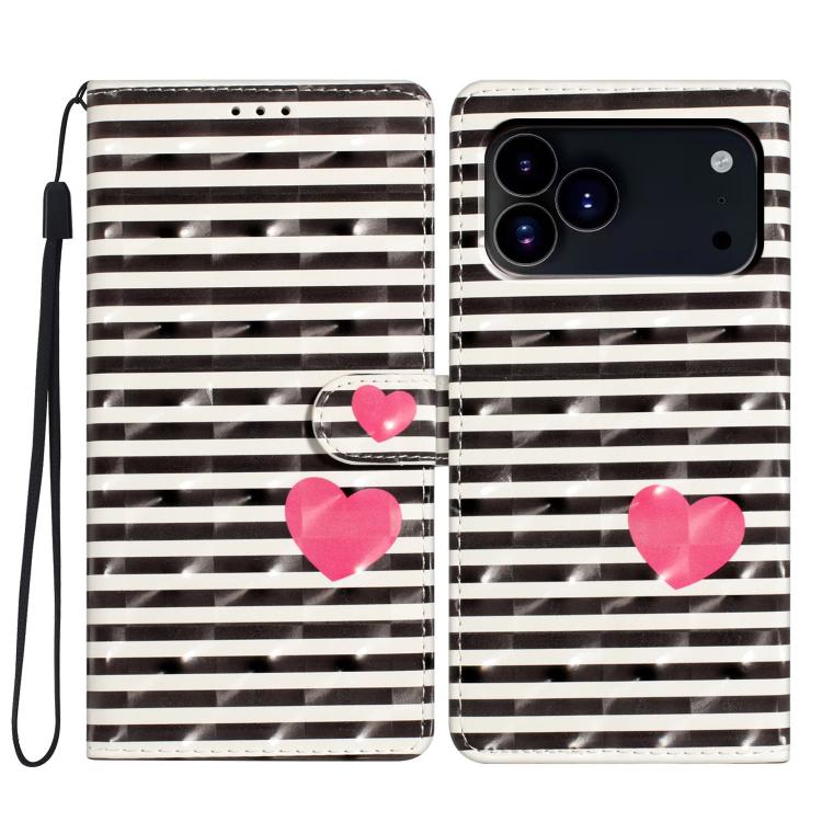 Custodia per telefono in pelle con motivo 3D, For iPhone 18 Pro, For iPhone 18 Pro Max
