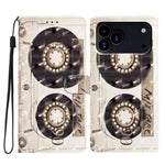 Custodia per telefono in pelle con motivo 3D, For iPhone 18 Pro, For iPhone 18 Pro Max