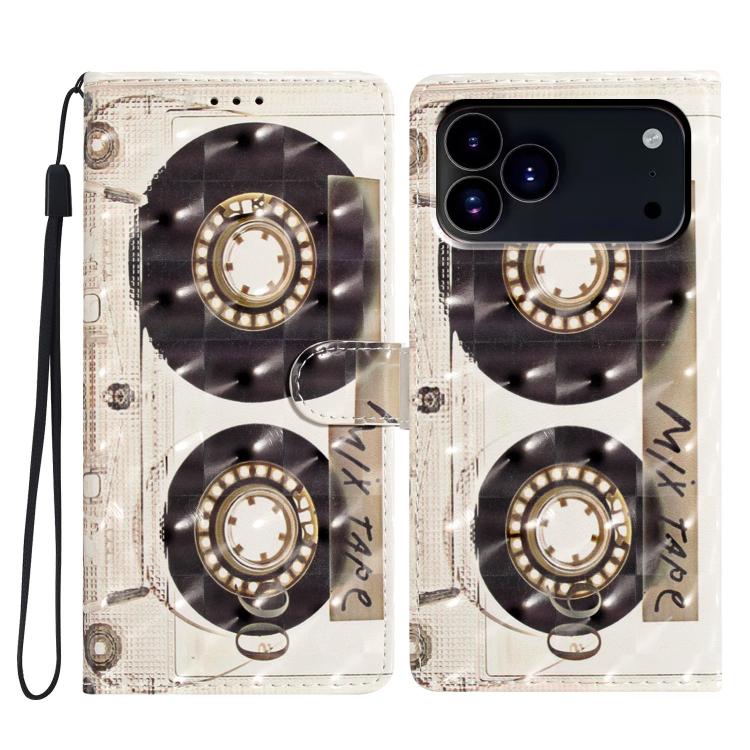 Custodia per telefono in pelle con motivo 3D, For iPhone 18 Pro, For iPhone 18 Pro Max