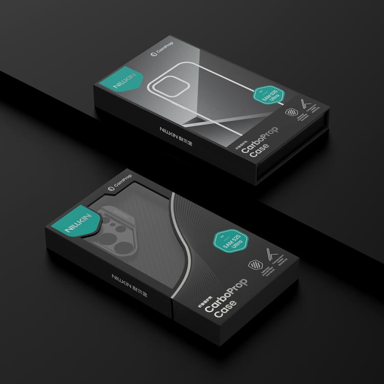 Custodia in fibra aramidica con foro fine per Samsung Galaxy S25 Ultra 5G