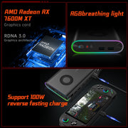 Dock di espansione portatile ONE-NETBOOK OneXGPU AMD Radeon RX 7600M XT 8GB, OneXGPU