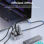 Convertitore espanso HUB USB 3.0 compatto in lega di zinco ORICO XHJ2U2C-G2 a 4 porte, XHJ2U2C
