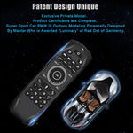 G7V Pro 2.4GHz Fly Air Mouse LED retroilluminazione tastiera wireless telecomando con giroscopio per Android TV Box/PC, supporto voce intelligente