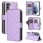 Custodia in pelle con fibbia e cerniera per Samsung Galaxy S21 5G