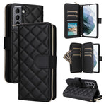 Custodia in pelle con fibbia e cerniera per Samsung Galaxy S21 5G
