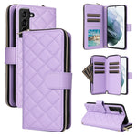 Custodia in pelle con fibbia e cerniera per Samsung Galaxy S21 5G