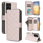 Custodia in pelle con fibbia e cerniera per Samsung Galaxy S21 5G