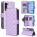 Custodia in pelle con fibbia e cerniera per Samsung Galaxy S23 FE 5G