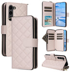 Custodia in pelle con fibbia e cerniera per Samsung Galaxy S23 FE 5G