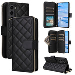 Custodia in pelle con fibbia e cerniera per Samsung Galaxy S23 FE 5G