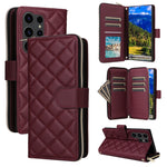 Custodia in pelle con fibbia e cerniera per Samsung Galaxy S23 FE 5G
