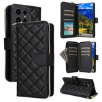 Custodia in pelle con fibbia e cerniera per Samsung Galaxy S23 FE 5G