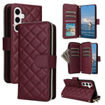 Custodia in pelle con fibbia a torre e cerniera per Samsung Galaxy S25 Edge 5G