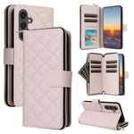 Custodia in pelle con fibbia a torre e cerniera per Samsung Galaxy S26+ 5G
