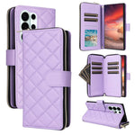 Custodia in pelle con fibbia a torre e cerniera per Samsung Galaxy S26+ 5G