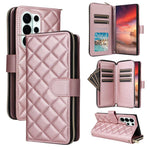 Custodia in pelle con fibbia a torre e cerniera per Samsung Galaxy S26+ 5G