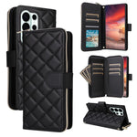 Custodia in pelle con fibbia a torre e cerniera per Samsung Galaxy S26+ 5G