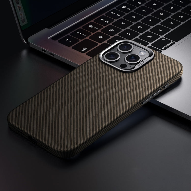 Custodia antiurto per telefono SULADA 600D Kevlar Texture PC, For iPhone 15 Pro Max, For iPhone 15 Pro, For iPhone 15, For iPhone 14, For iPhone 14 Pro, For iPhone 14 Pro Max