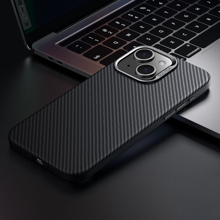 Custodia antiurto per telefono SULADA 600D Kevlar Texture PC, For iPhone 15 Pro Max, For iPhone 15 Pro, For iPhone 15, For iPhone 14, For iPhone 14 Pro, For iPhone 14 Pro Max