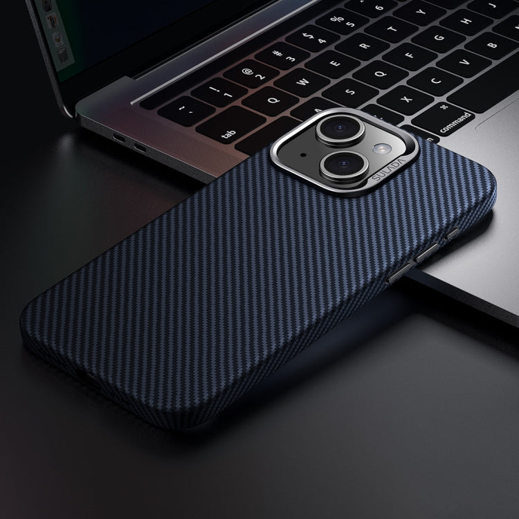 Custodia antiurto per telefono SULADA 600D Kevlar Texture PC, For iPhone 15 Pro Max, For iPhone 15 Pro, For iPhone 15, For iPhone 14, For iPhone 14 Pro, For iPhone 14 Pro Max
